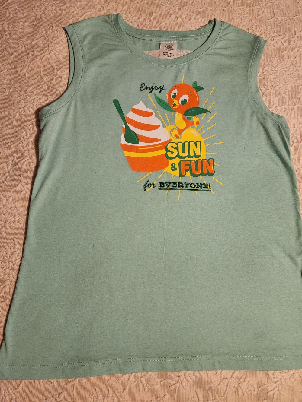 DISNEY ORANGE BIRD TANK